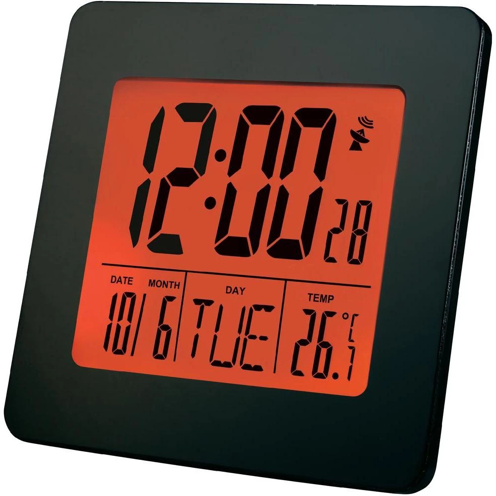 Radijski sat s datumom i temperaturom slika