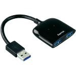 2-portni USB 3.0 hub Mobil Hama crni