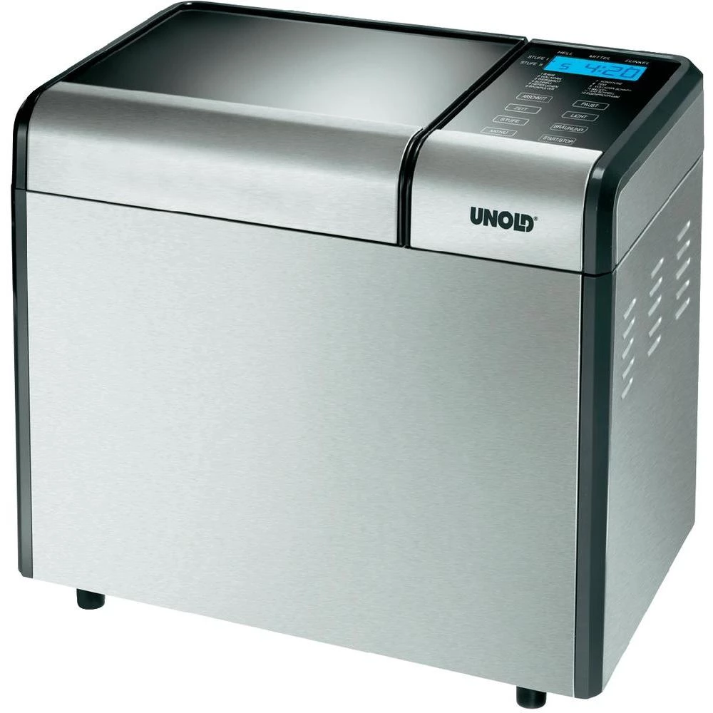 Aparat za pečenje kruha, tajmer Unold Backmeister Top Edition srebrni (mat) slika