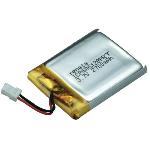 Litij-polimerska baterija Renata ICP606168PRT 3.7 V 2800 mAh (D x Š x V) 71 x 62 slika