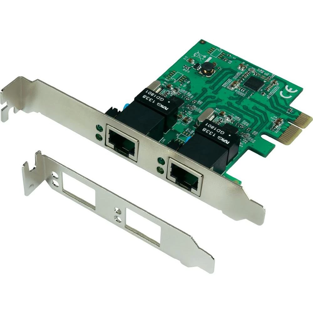 Renkforce PCI-Express Gigabit eternet 2-portna mrežna kartica slika