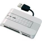 Vanjski čitač memorijskih kartica USB 2.0 Renkforce CR22e-SIM srebrni