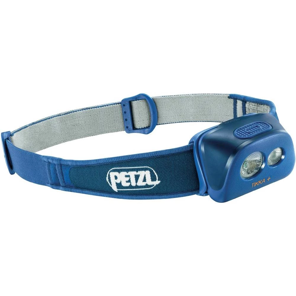 LED naglavna svjetiljka Petzl Tikka + na baterije 85 g jeans-plava E97HB slika