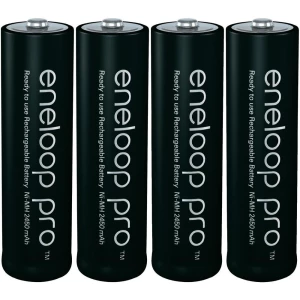 Mignon akumulatorska baterija (AA) NiMH Panasonic eneloop Pro BK-3HCCE/4BE 2450 mAh 1.2 V, 4 kom. slika