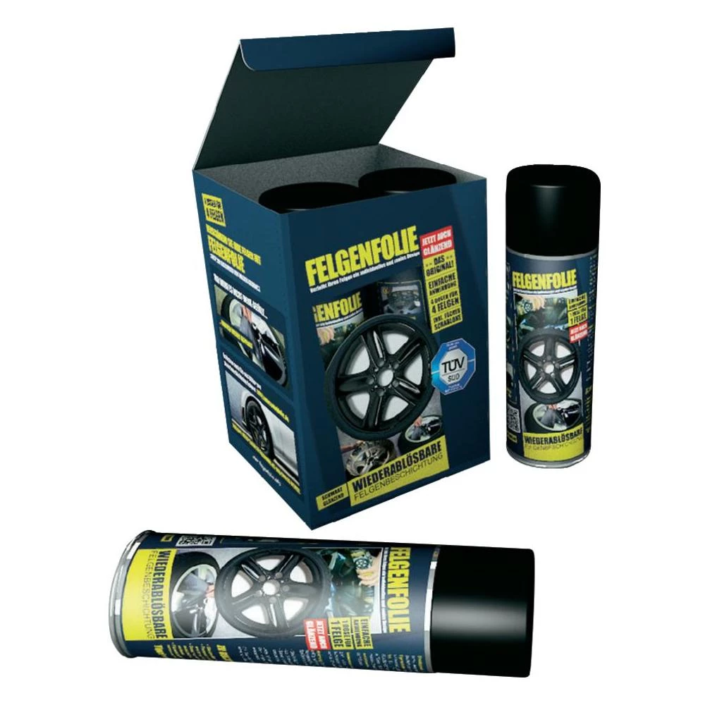 PlastiDip 61001203-Folija u spreju, crna (sjaj), 1 pakiranje slika