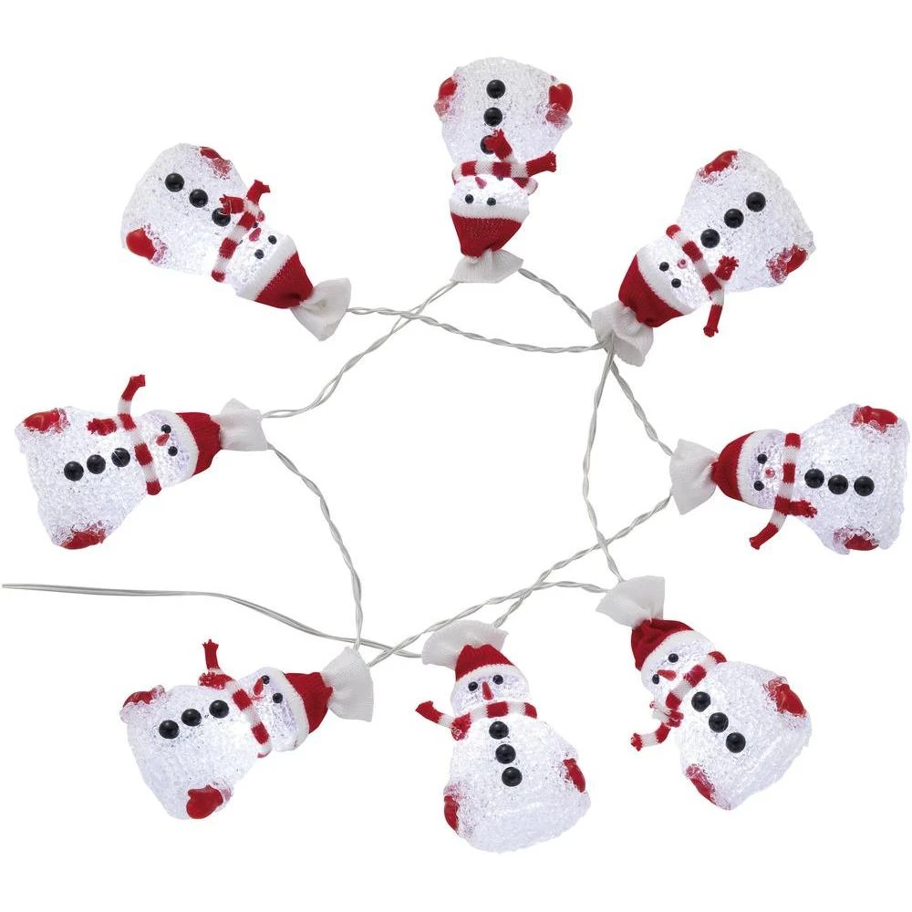 Svjetlosni lanac s motivom za unutarnju upotrebu Polarlite na baterije 16 LED hladnobijela 155 cm LBA-03-007 slika