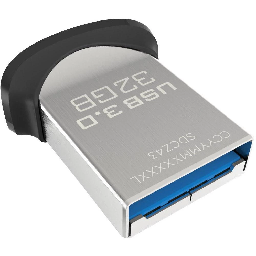 USB stik SanDisk 32 GB Ultra Fit™ crni SDCZ43-032G-G46 USB 3.0 slika