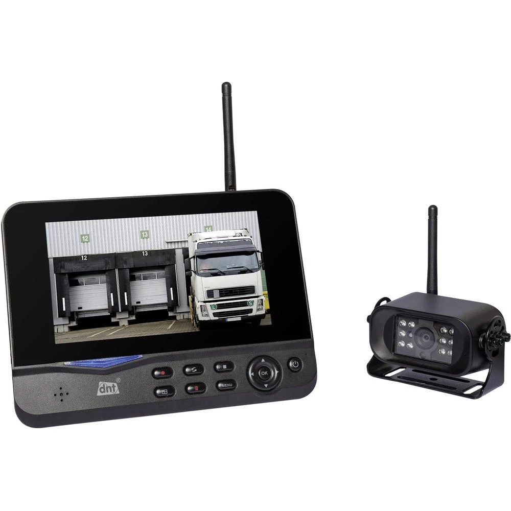 Bežični video sustav za vožnju unatrag RFK Truck Digital dnt 4 ulaza za kameru, automatsko izjednačavanje bjeline, dodatno infra slika