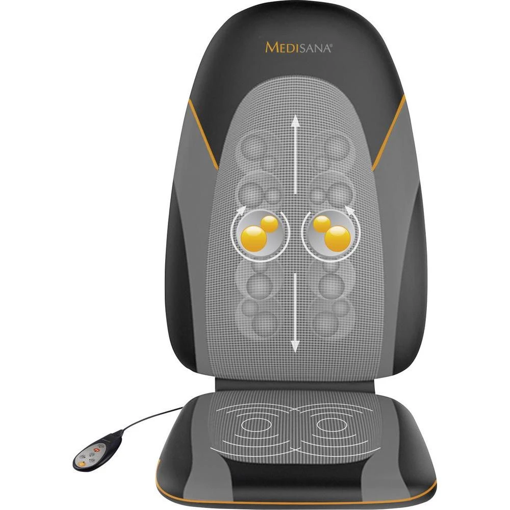 Masažna podloga za stolice MC 830 Medisana 30 W siva, crna slika