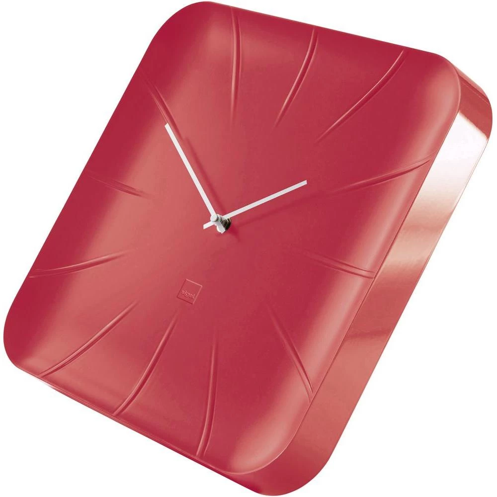 Zidni sat Sigel Style Design artetempus inu (Š x V x D) 35 x 35 x 4,5 cm crveni slika
