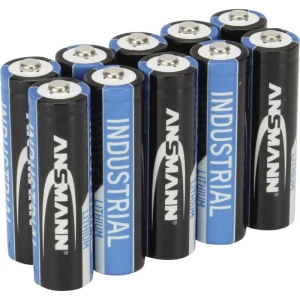 Mignon baterija (AA) litijska, Ansmann Lithium Industrial AA 3000 mAh 1.5 V 10 kom. slika