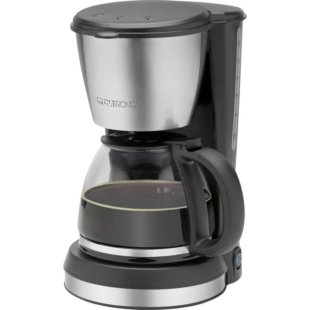 Aparat za kavu KA 3562 Clatronic crni/srebrni, za 14 šalica, funkcija održavanja topline slika
