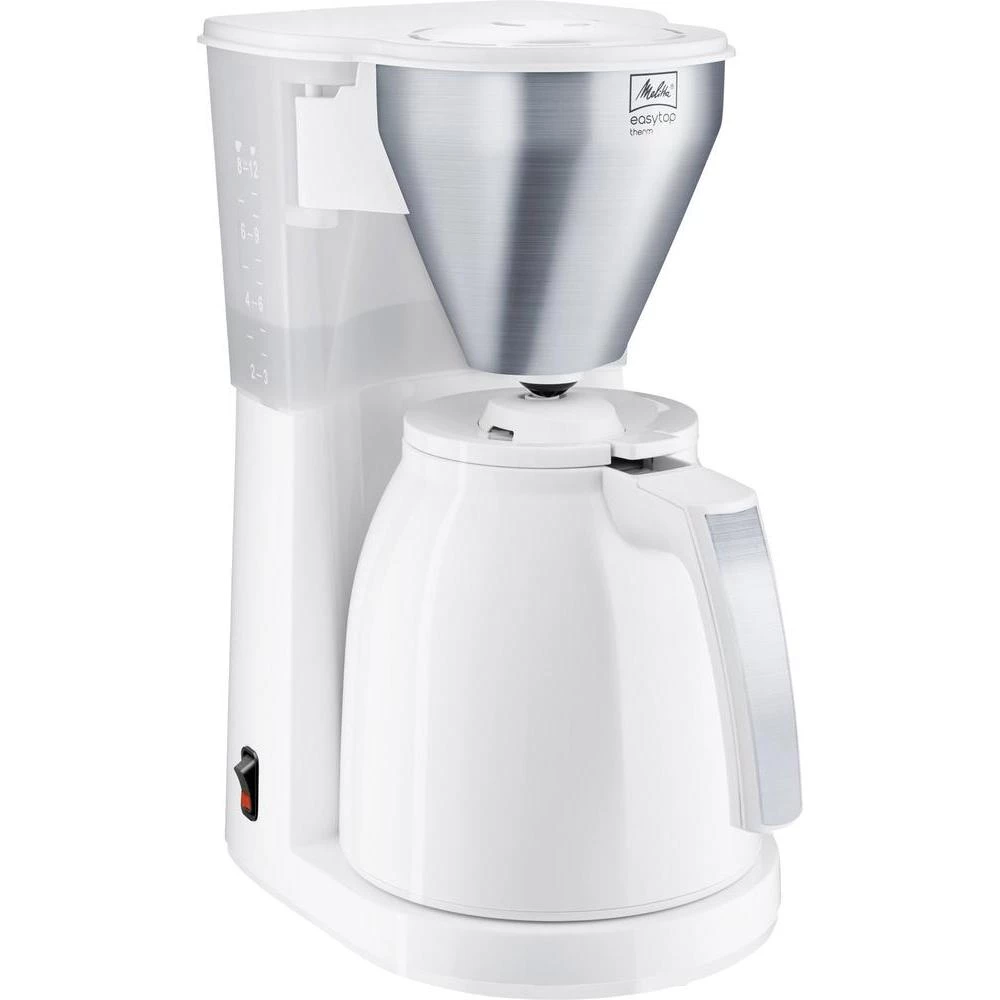 Aparat za kavu Melitta Easy Top Therm bijeli zapremina šalice=8 termosica slika