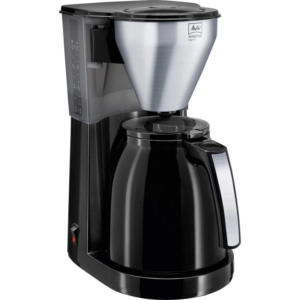 Aparat za kavu Melitta Easy Top Therm 1010-08 crni crni zapremina šalice=8 termo slika