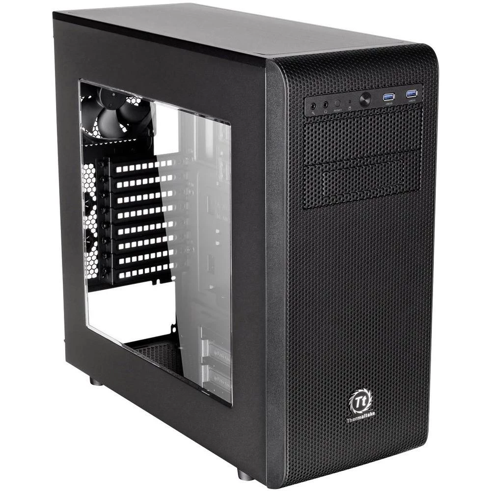 Midi-Tower kućište za PC Thermaltake CA-1C8-00M1WN-00 crno slika