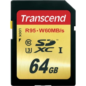 SDXC kartica Transcend 64 GB Class 10, UHS-I, UHS-Class 3 slika