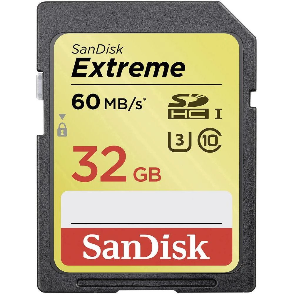 SDHC kartica Extreme® SanDisk 32 GB Class 10, UHS-I, UHS-Class 3 slika