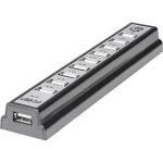 10-portni USB 2.0 hub 161572 Manhattan crni-srebrni