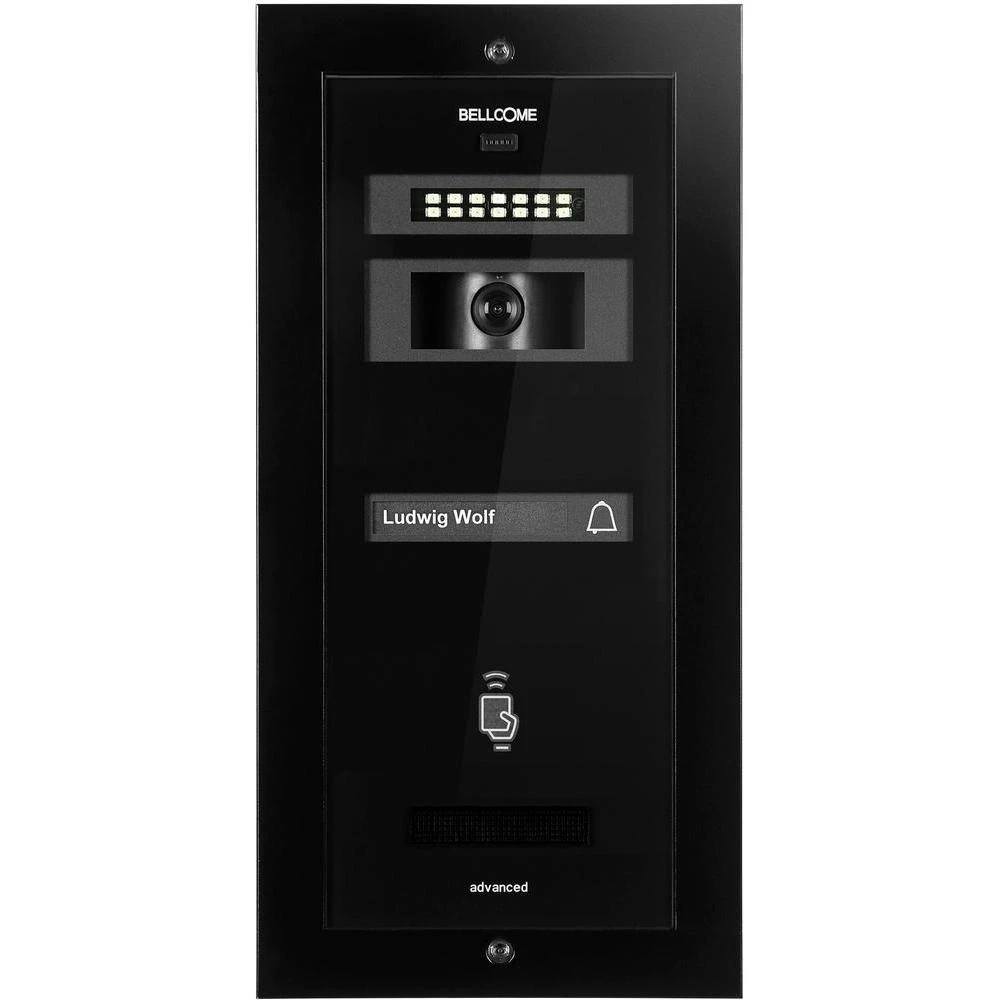 Video portafon VPA.1FR.BLB Bellcome povezan kablom vanjska jedinica 1 obiteljska slika