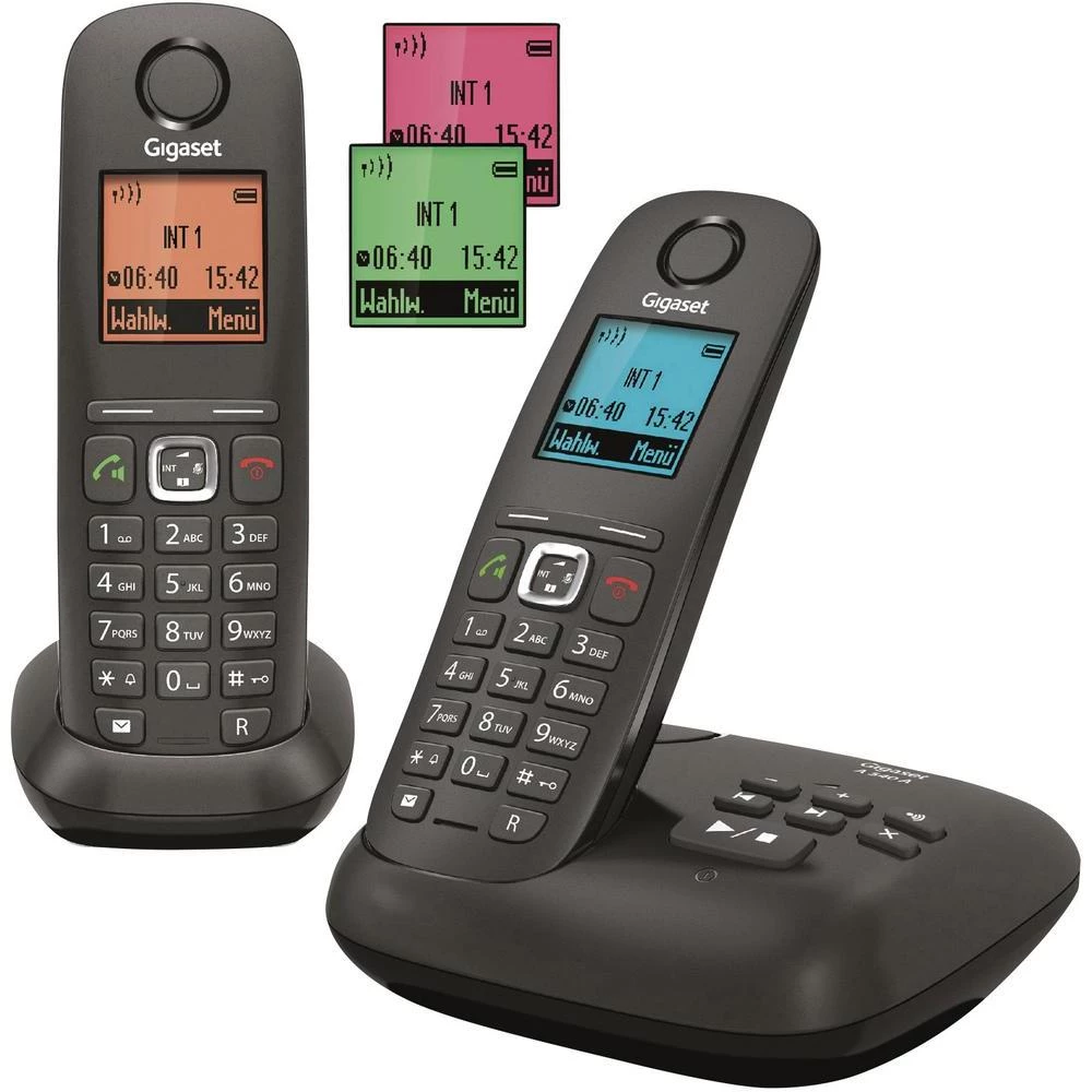 Analogni bežični telefon A540A Duo Gigaset automarska sekretarica osvjetljeni e slika