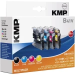 Patrona za pisač paket KMP kompatibilna B41V zamjenjuje Brother LC-123 crna, cijan, magenta, žuta