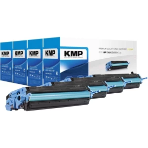 Toner paket KMP kompatibilan H-T81V zamjenjuje HP 124A crni, cijan, magenta, žuti broj stranica ispisa maks. 2500 stranica slika
