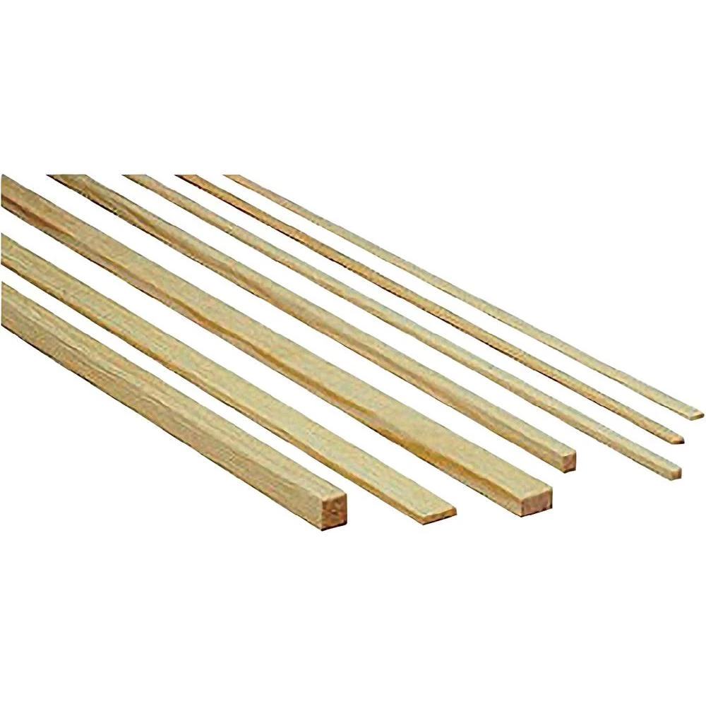 Graupner borove letvice (D x Š x V) 1000 x 2 x 2 mm slika