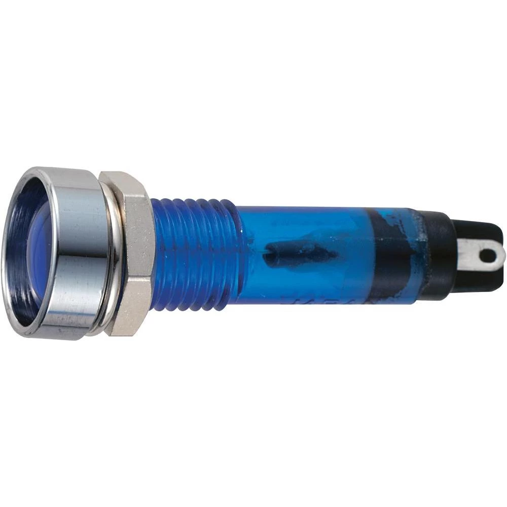 Standardnana signalna svjetiljka, 12 V/AC plava slika