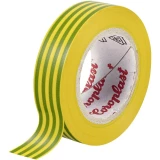 PVC Elektroizolacijska traka (D x Š) 10 m x 15 mm zeleno-žuta PVC 302 Coroplast
