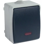 GAO kontrolni prekidač za vlažne prostorije standard sivi 9877