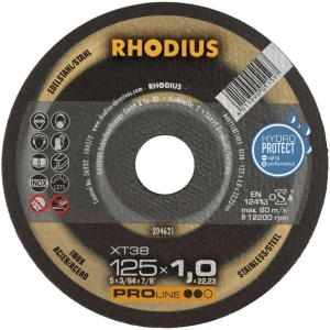 Rhodius XT38 205702 Rezna ploča ravna 230 mm 22.23 mm 1 ST slika