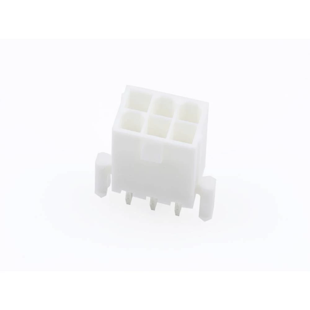 Molex ugradna standardna letva sa ženskim kontaktima Ukupan broj polova 6 Raster: 4.20 mm 39306068 1 St. Tray slika