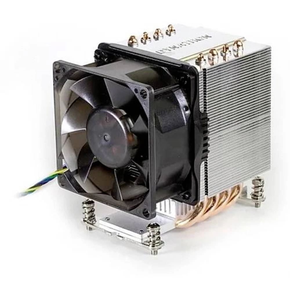 Inter-Tech R-27 procesorski hladnjak 8 cm aluminij, crni Inter-Tech R-27 CPU hladnjak sa ventilatorom slika