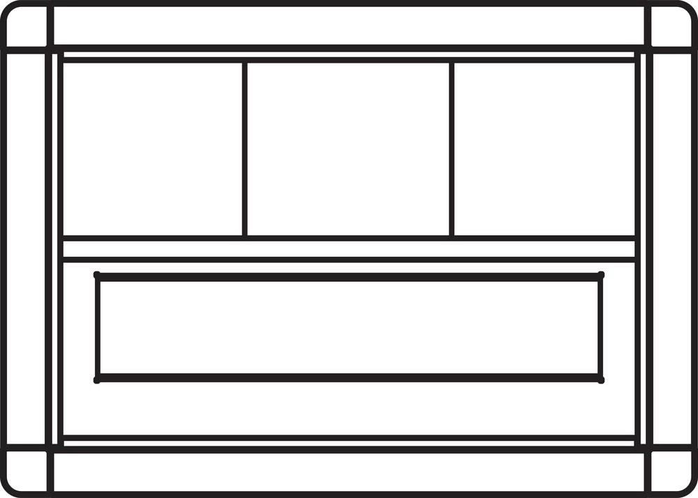 Ritto by Schneider 1885099 Video-portafon Ritto 1885099 okvir okvirnog sanduka izmjenjiva slika