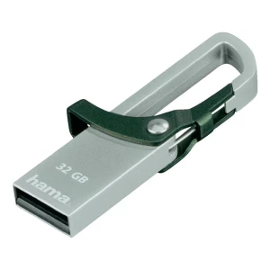 USB stik FlashPen ''Hook-Style'' Hama 32 GB zeleni 123921 USB 2.0 slika