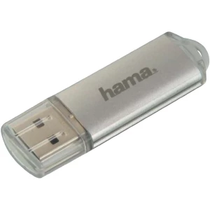 USB stik Laeta Hama 128 GB srebrni 108072 USB 2.0 slika