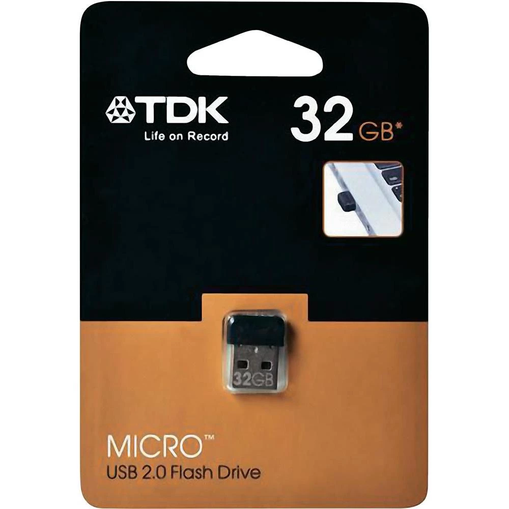 USB stik Micro TDK 32 GB crni t78847 USB 2.0 slika
