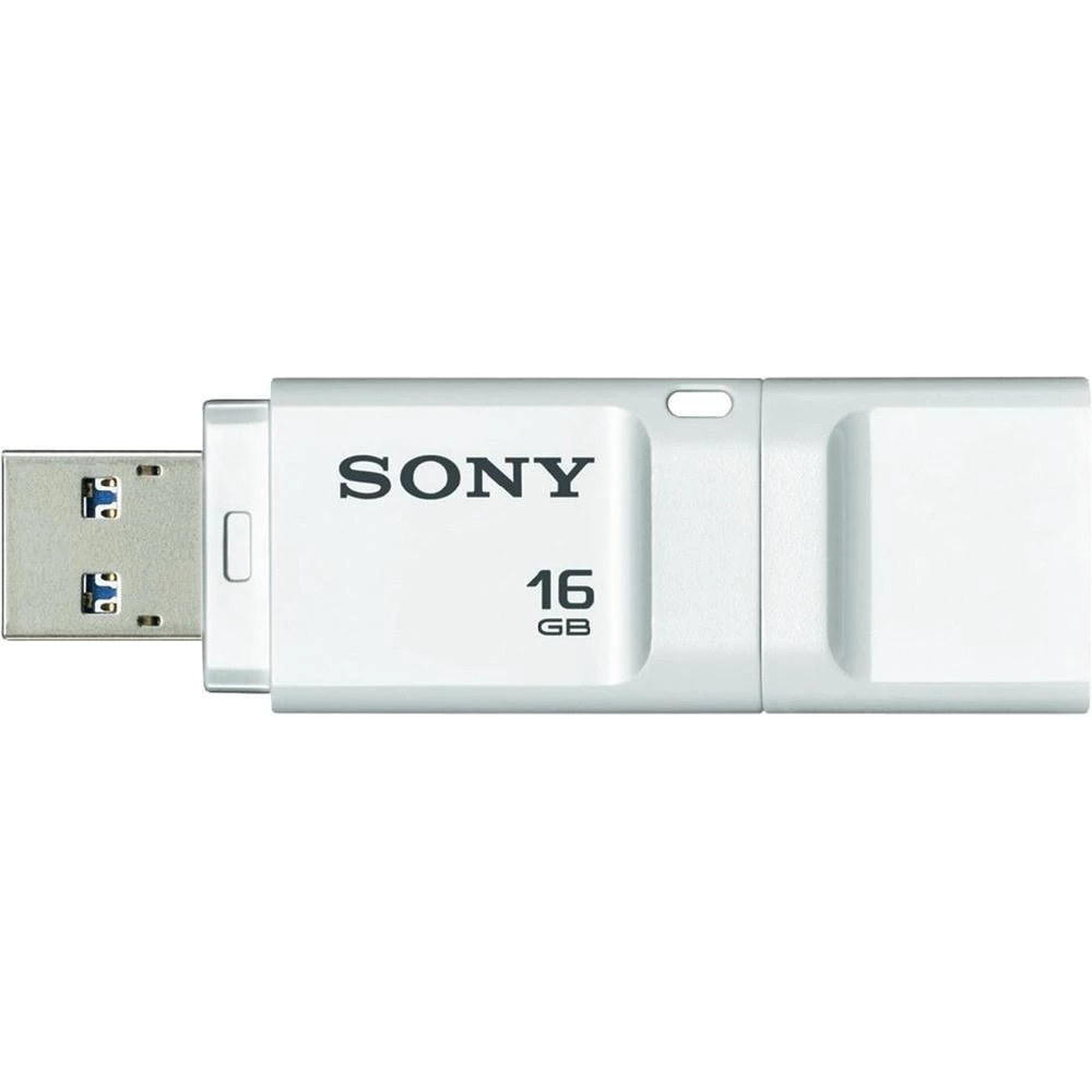 USB stik Micro Vault X-Serie Sony 16 GB bijeli USM16GXW USB 2.0 slika