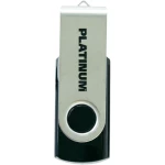 USB-ključ Platinum Twister, 64GB, crne boje
