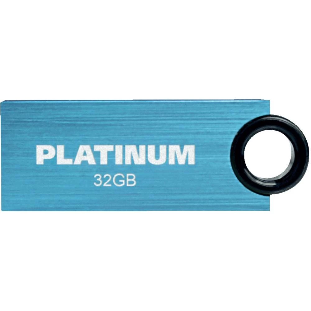 USB-ključ Platinum Slender, 32GB, plave boje, USB 2.0 slika
