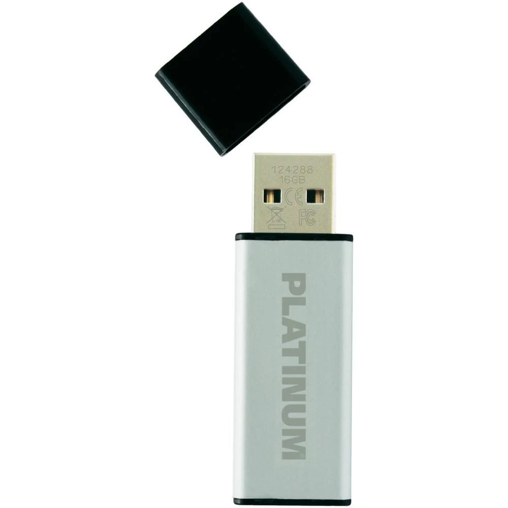 USB stik ALU Platinum 16 GB srebrni 177557 USB 2.0 slika