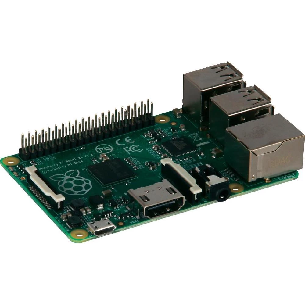 Računalna ploča Model B+ Raspberry Pi® 512 MB bez pogonskog sustava slika