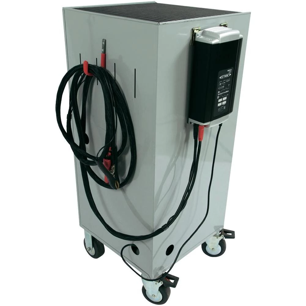 Punjač za radionice CTEK MXTS 70 + dijagnostička kolica s ladicom slika