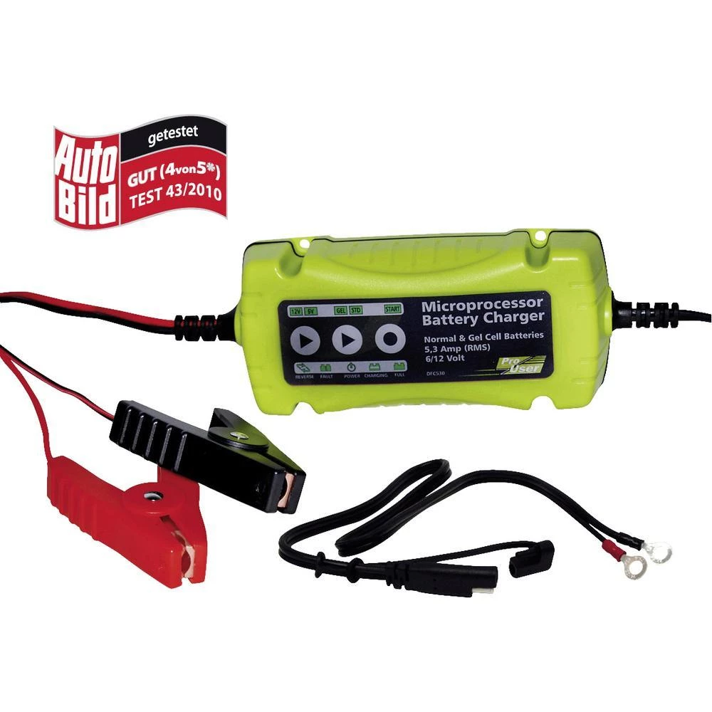 Automatski punjač DFC530N ProUser Inteligentni punjač za akumulator slika