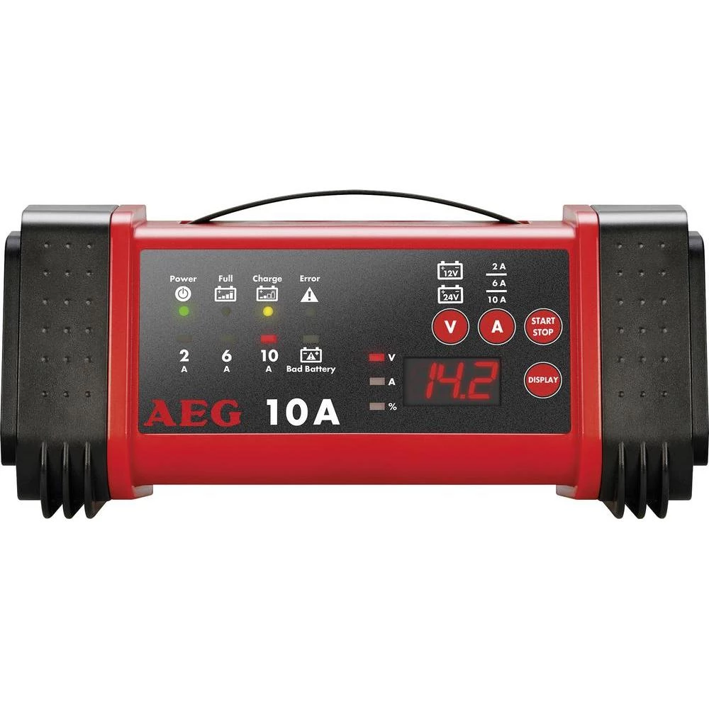 Automatski punjač LL 10.0 AEG, regeneracijski uređaj, Mikroprocesorski punjač slika