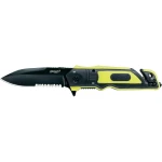 Džepni nož Walther Rescue Knife crni, žuti (fluorescentni)