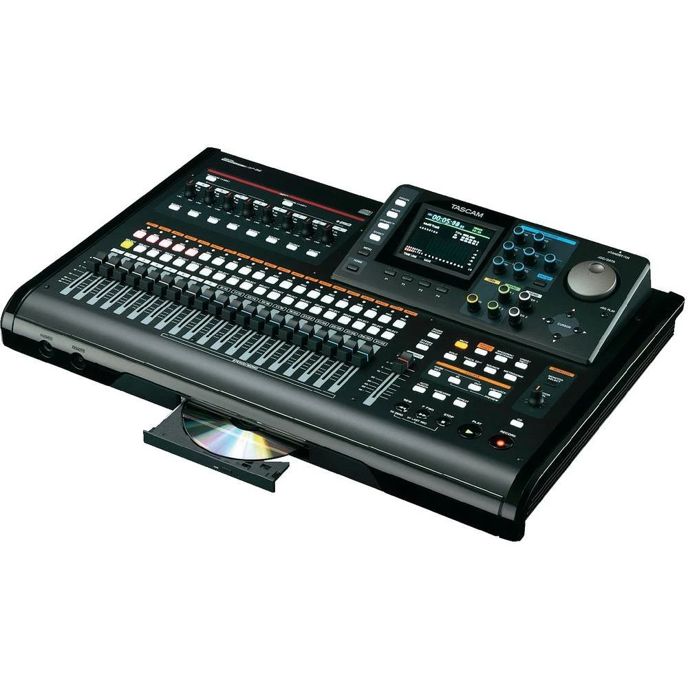 Tascam DP-32 -Snimač zvuka, crn slika