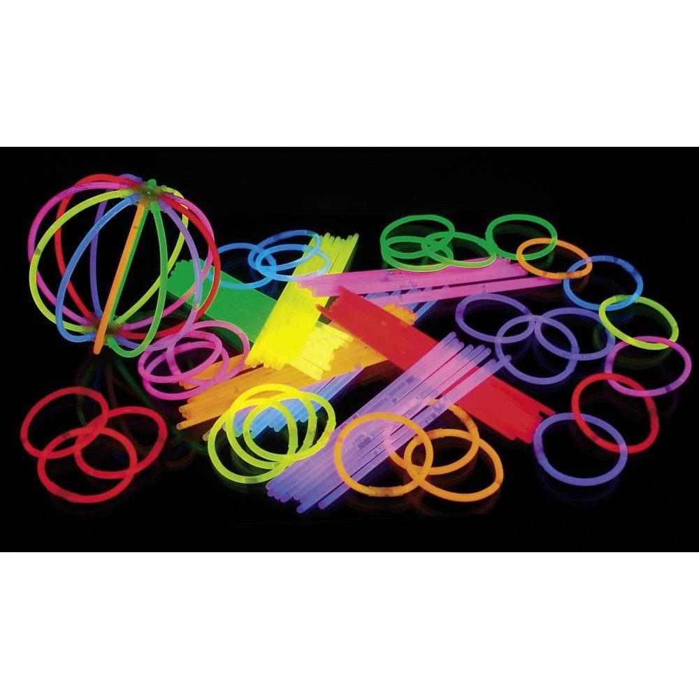 Neonski svjetleći štapići 100 kom. u setu 7-boja Multi-Color slika