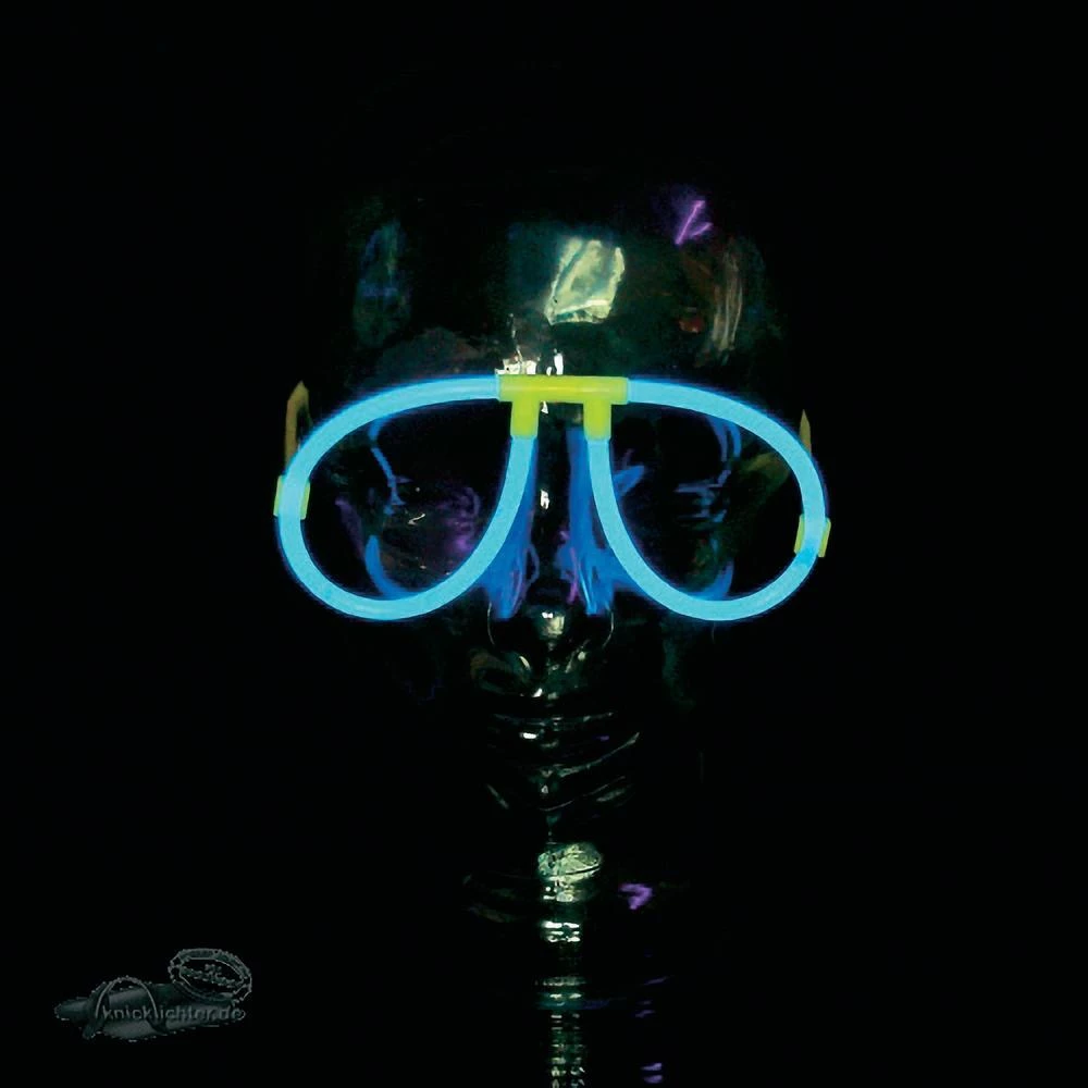 Naočale od svjetlećih štapića plave slika