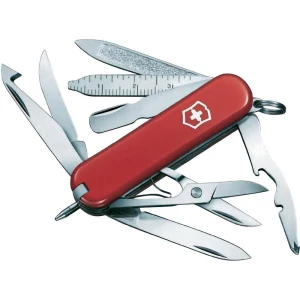 Victorinox MiniChamp 0.6385-Švicarski džepni nož, broj funkcija: 16, crven slika